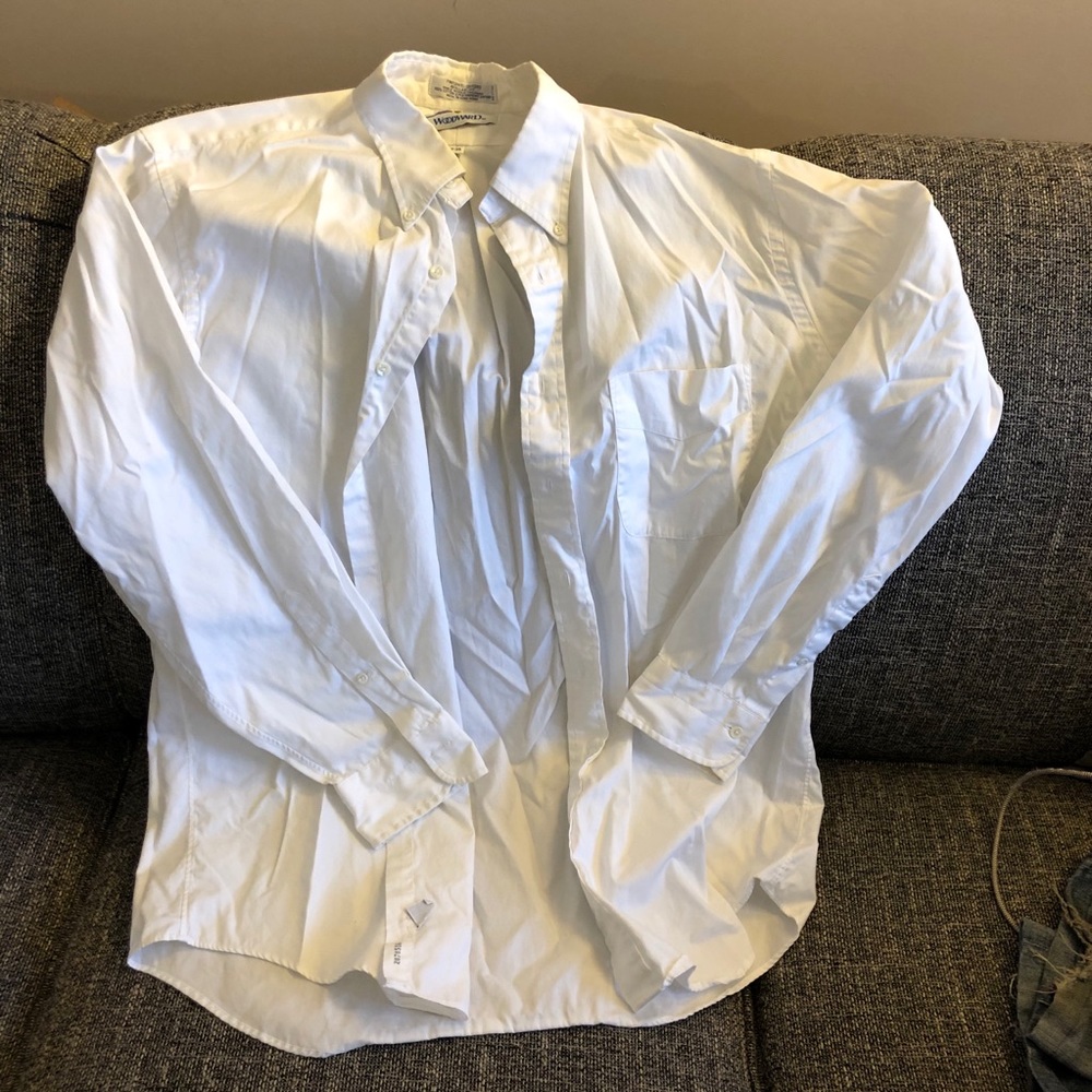 White Mens Dress Shirt